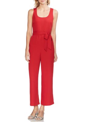 Vince Camuto Sleeveless Tie Front Jumpsuit | belk