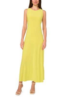 Vince Camuto Women's Sleeveless Maxi Dress, Green, Small