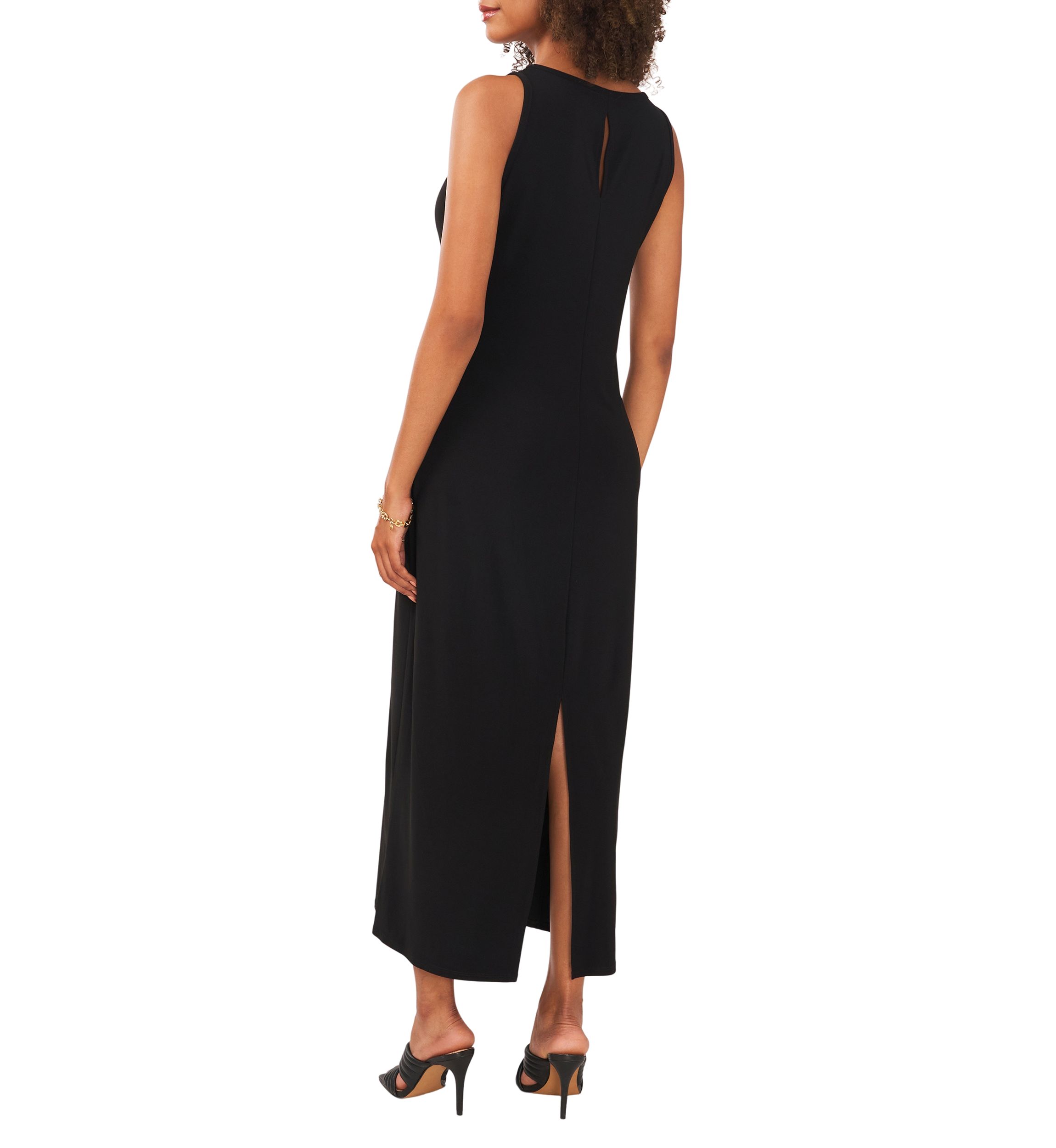 Womens Sleeveless Maxi Dress
