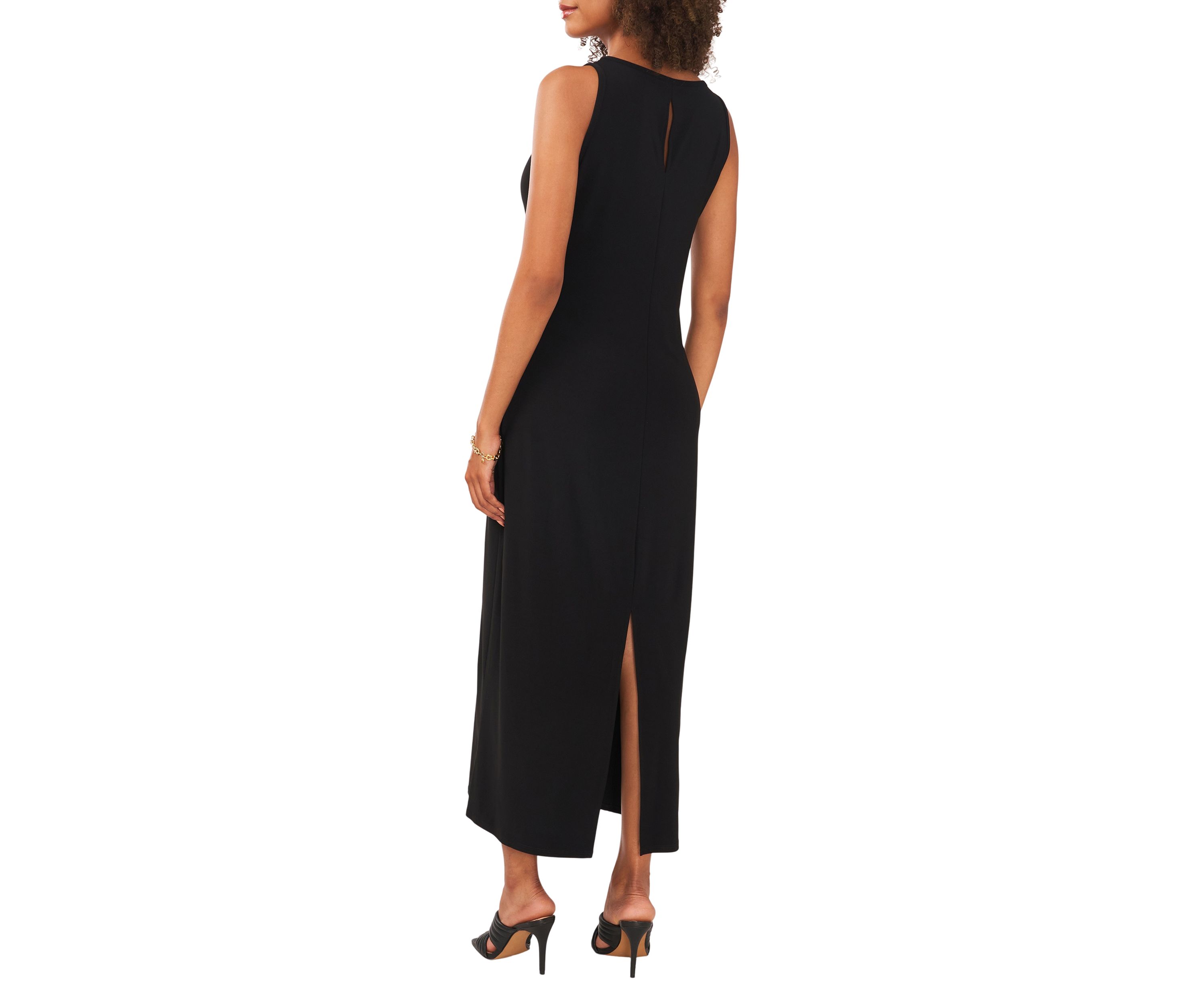 Womens Sleeveless Maxi Dress
