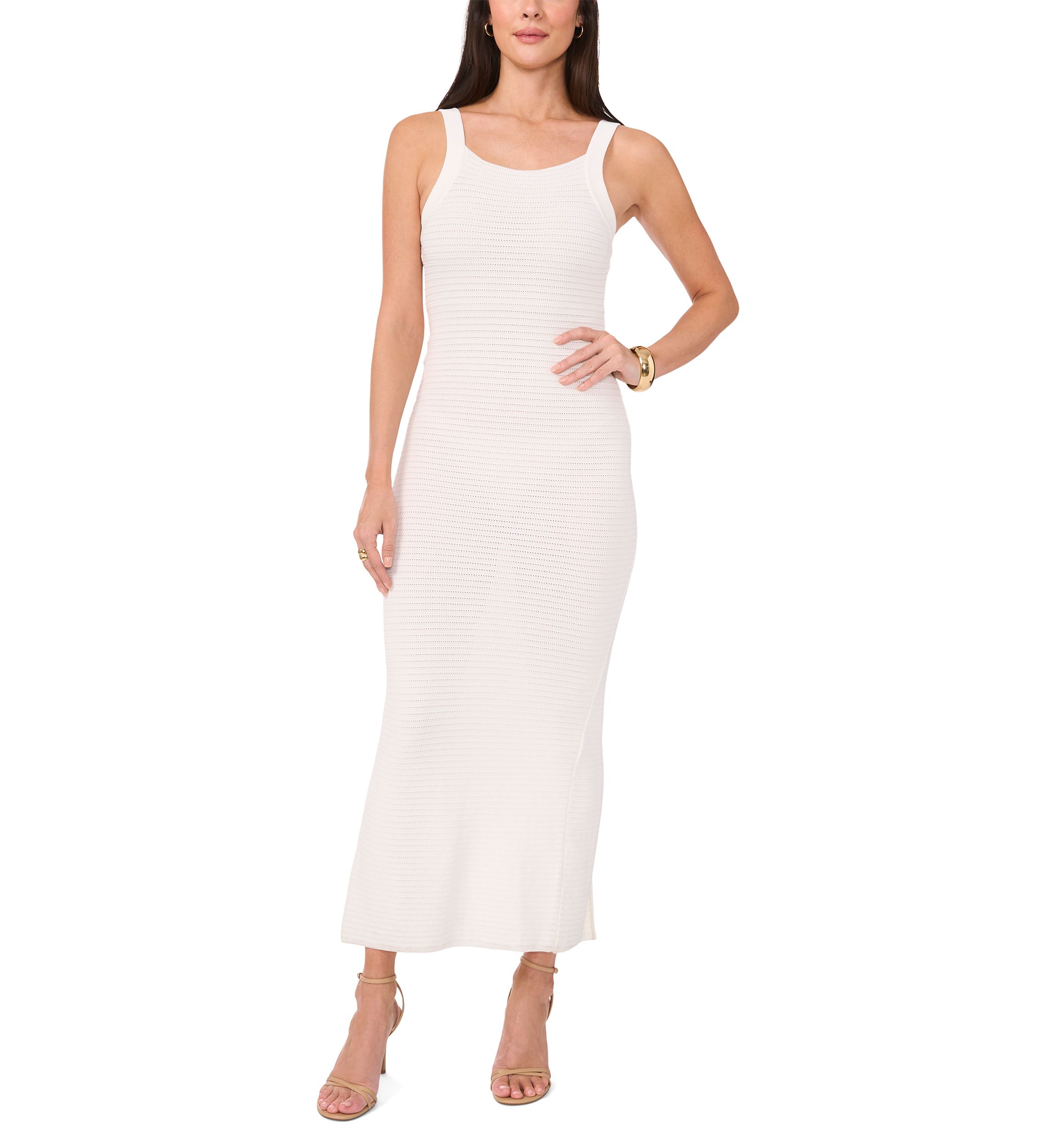 Womens Crochet Tank Dress