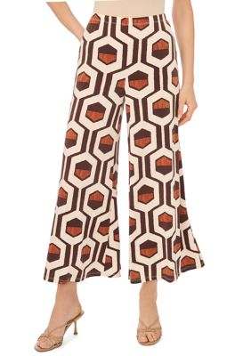 Vince Camuto Women's Geo Print Pants, XL