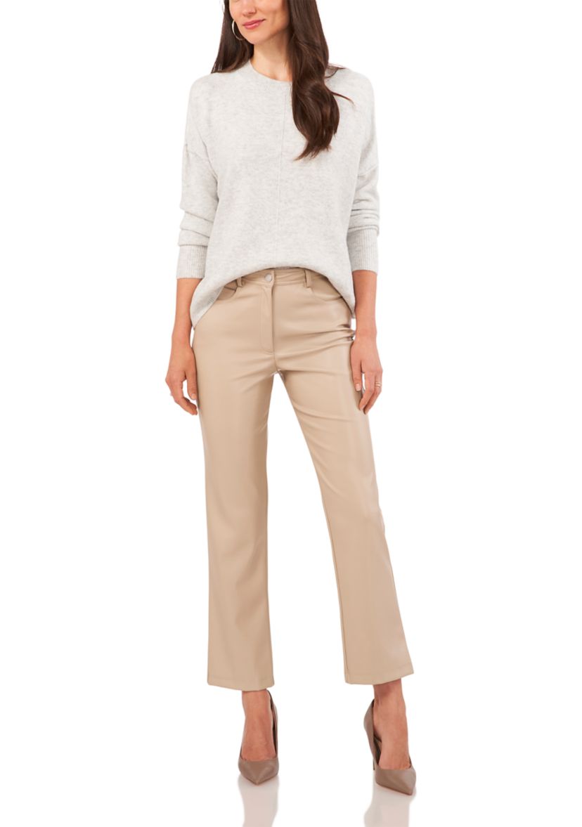 Womens Dolman Sleeve Crew Neck Sweater