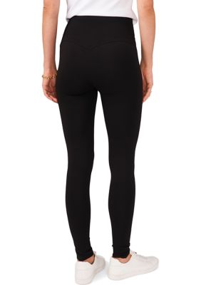 Vince Camuto Ponte Leggings In Pine Forest