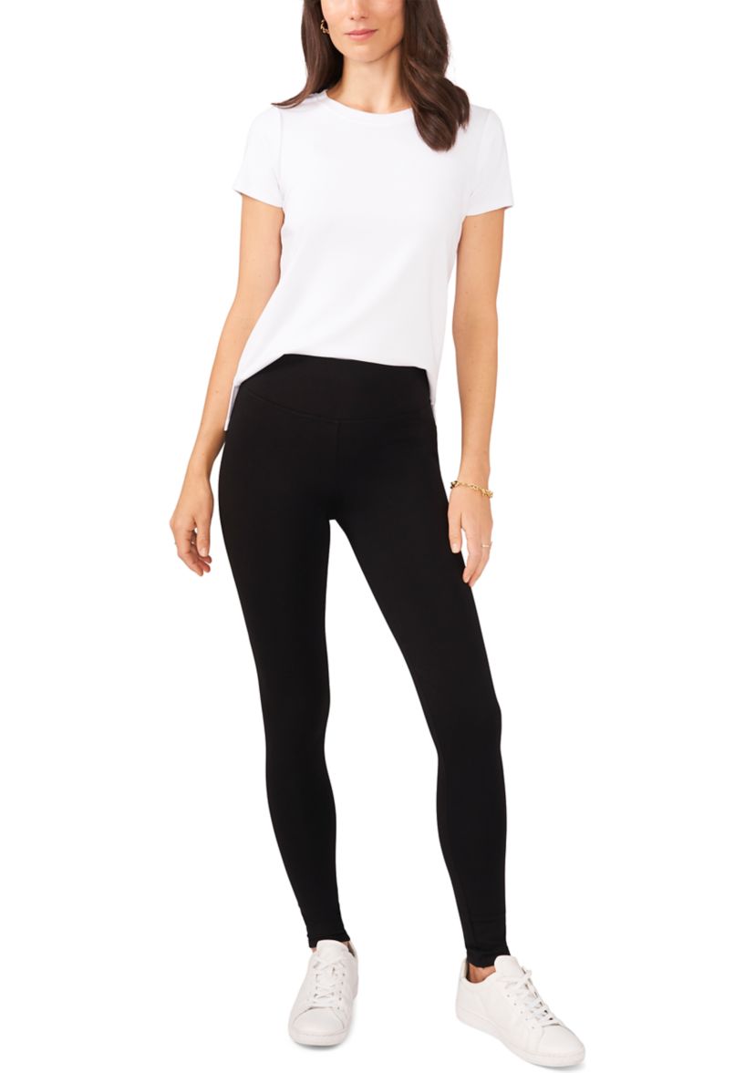 Womens Pull On Ponte Pants