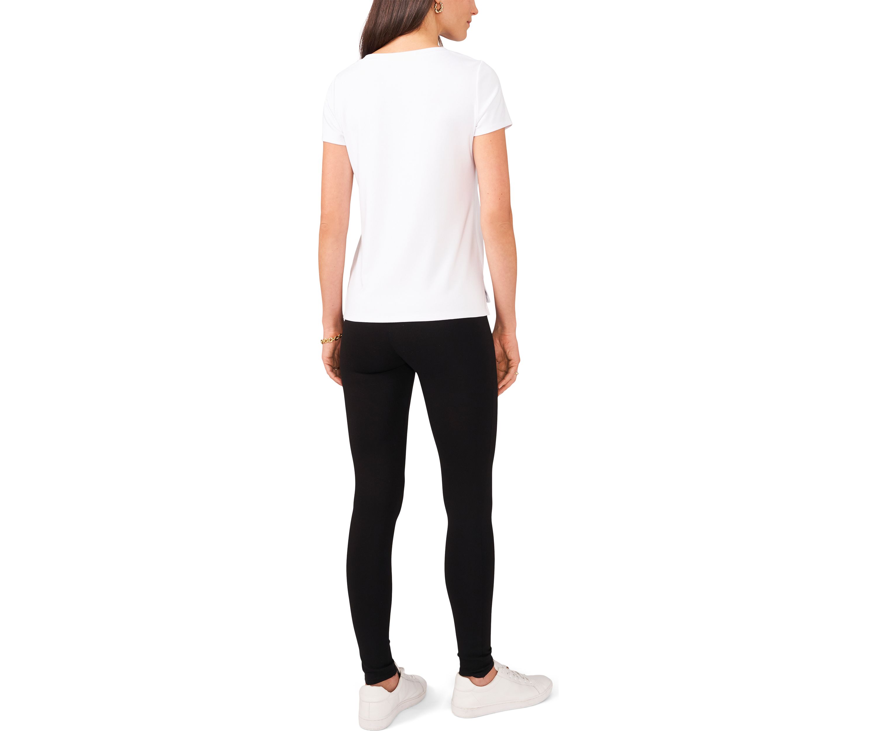Womens Pull On Ponte Pants