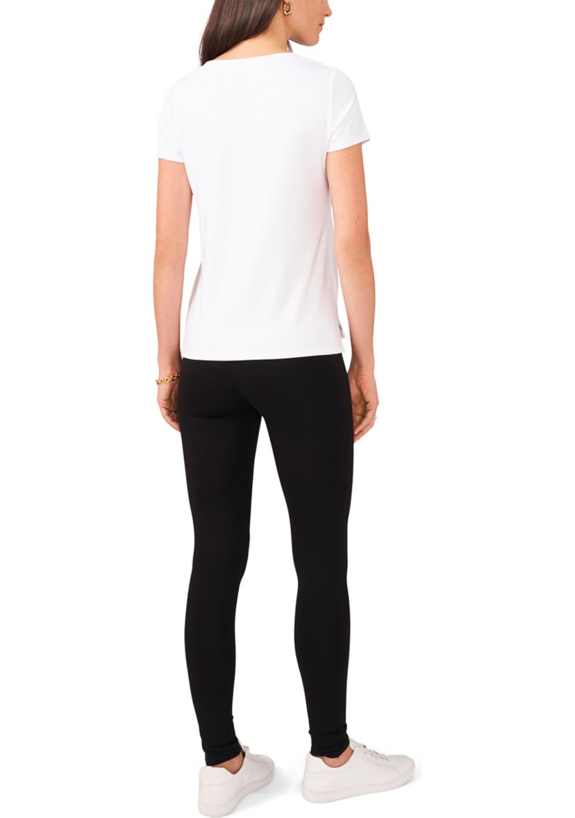 Womens Pull On Ponte Pants