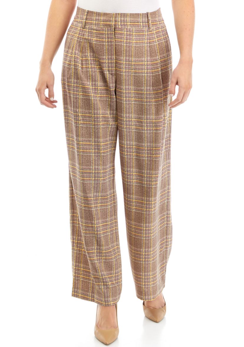 Womens Wide Leg Menswear Pants