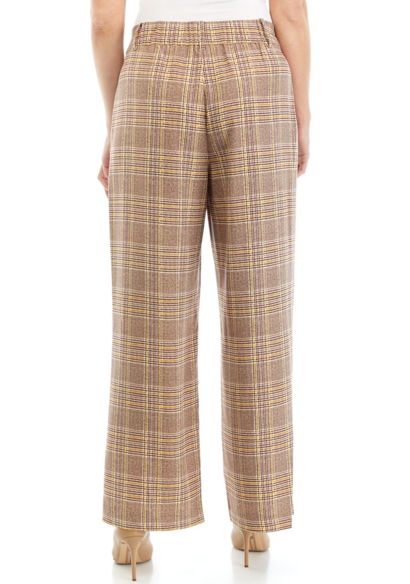 Womens Wide Leg Menswear Pants