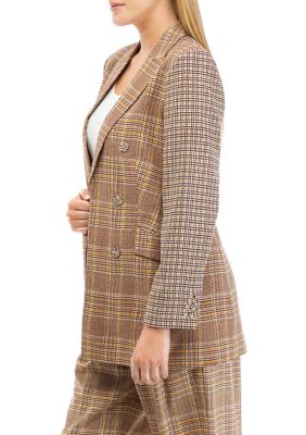 Women's Double Breasted Menswear Blazer