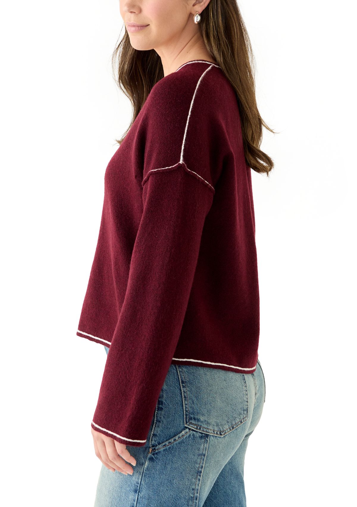 Womens V-Neck Sweater