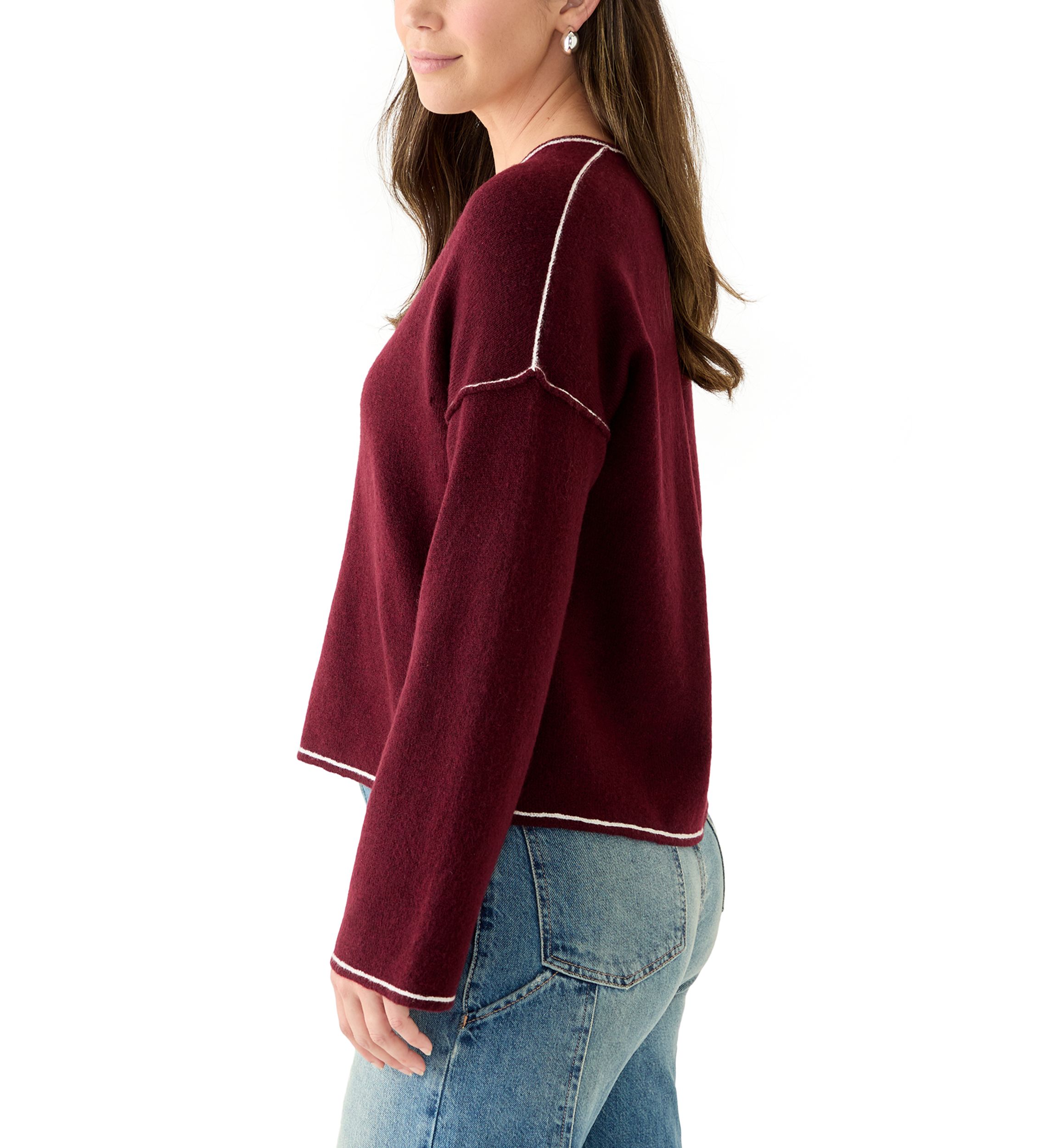 Womens V-Neck Sweater