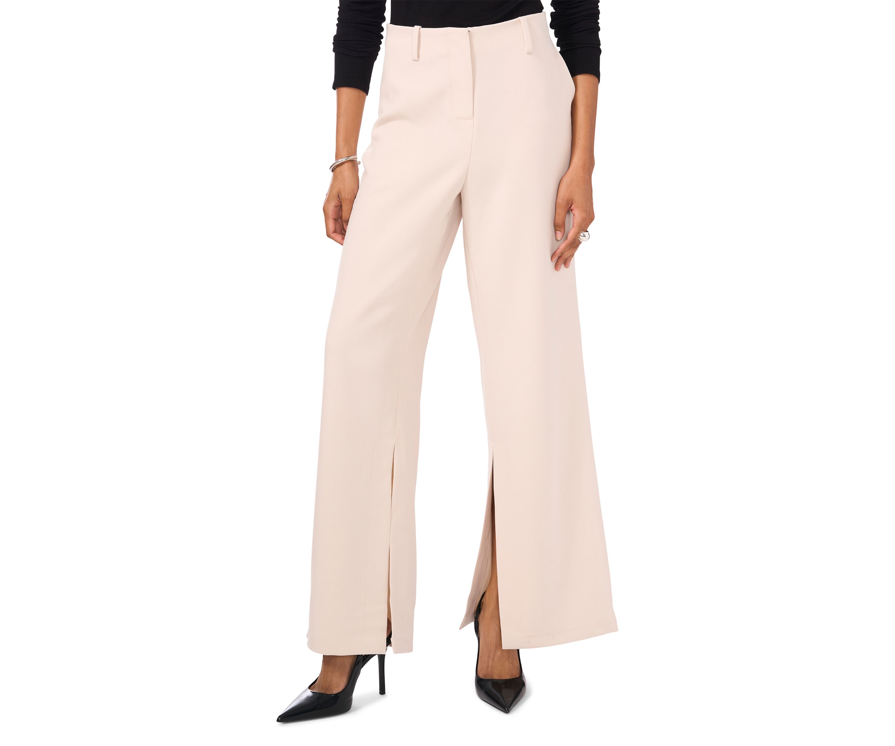 Womens Wide Leg Trouser Pants