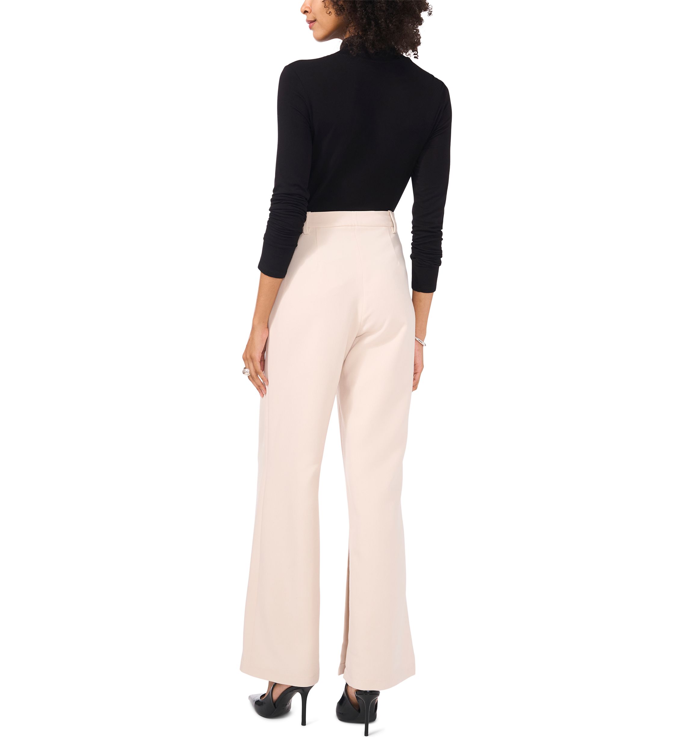 Womens Wide Leg Trouser Pants