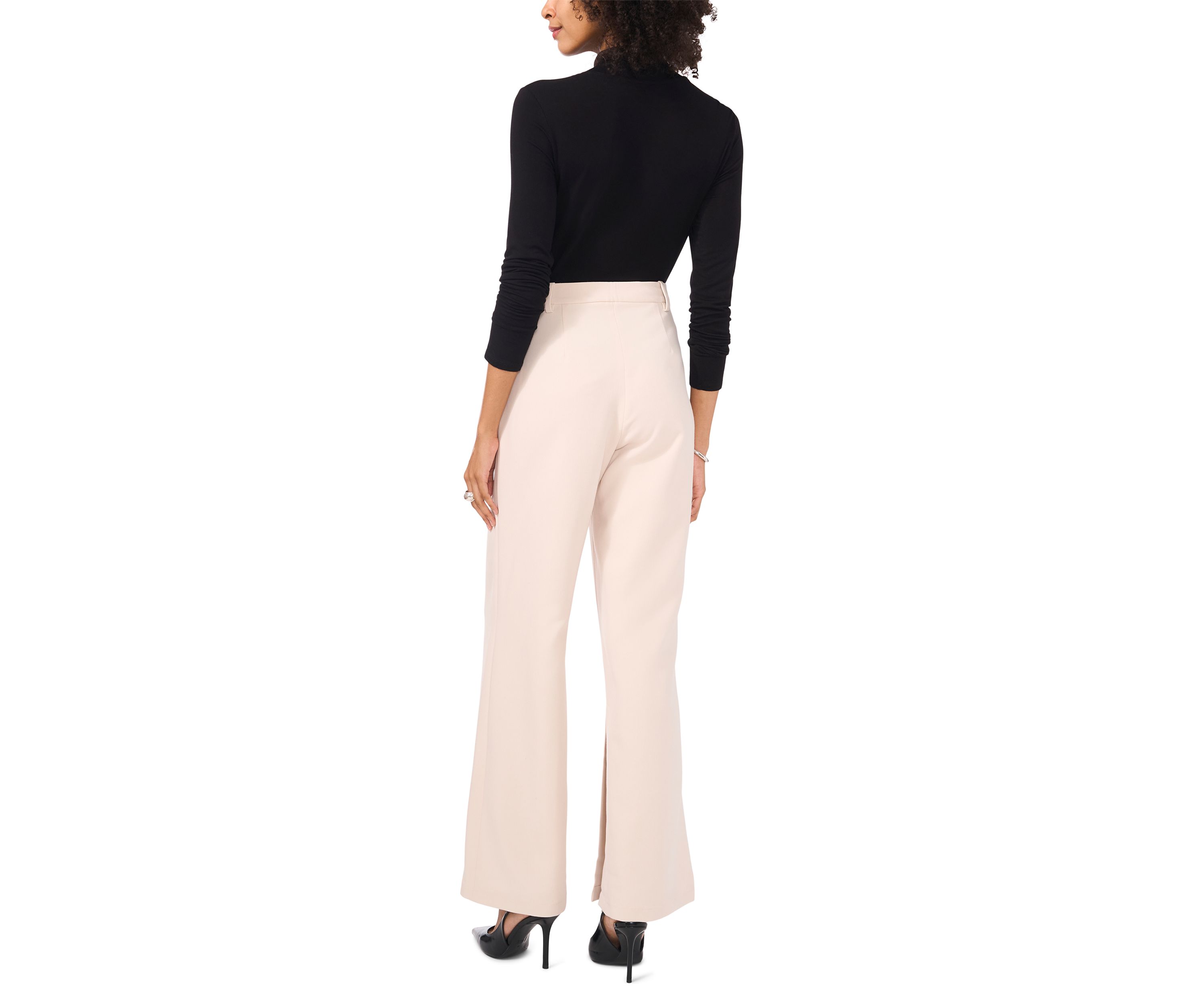Womens Wide Leg Trouser Pants