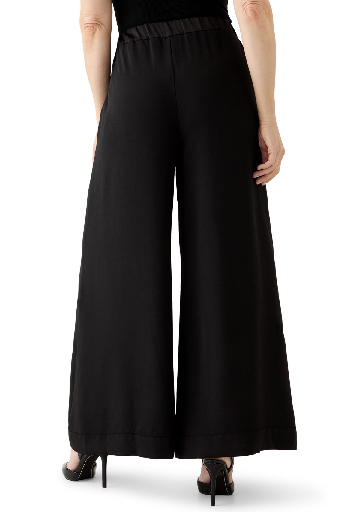 Womens Wide Leg Soft Pants