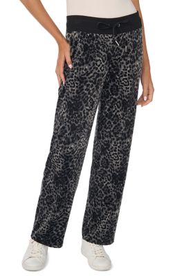 Vince Camuto Women's Wide Leg Velour Pants, XS