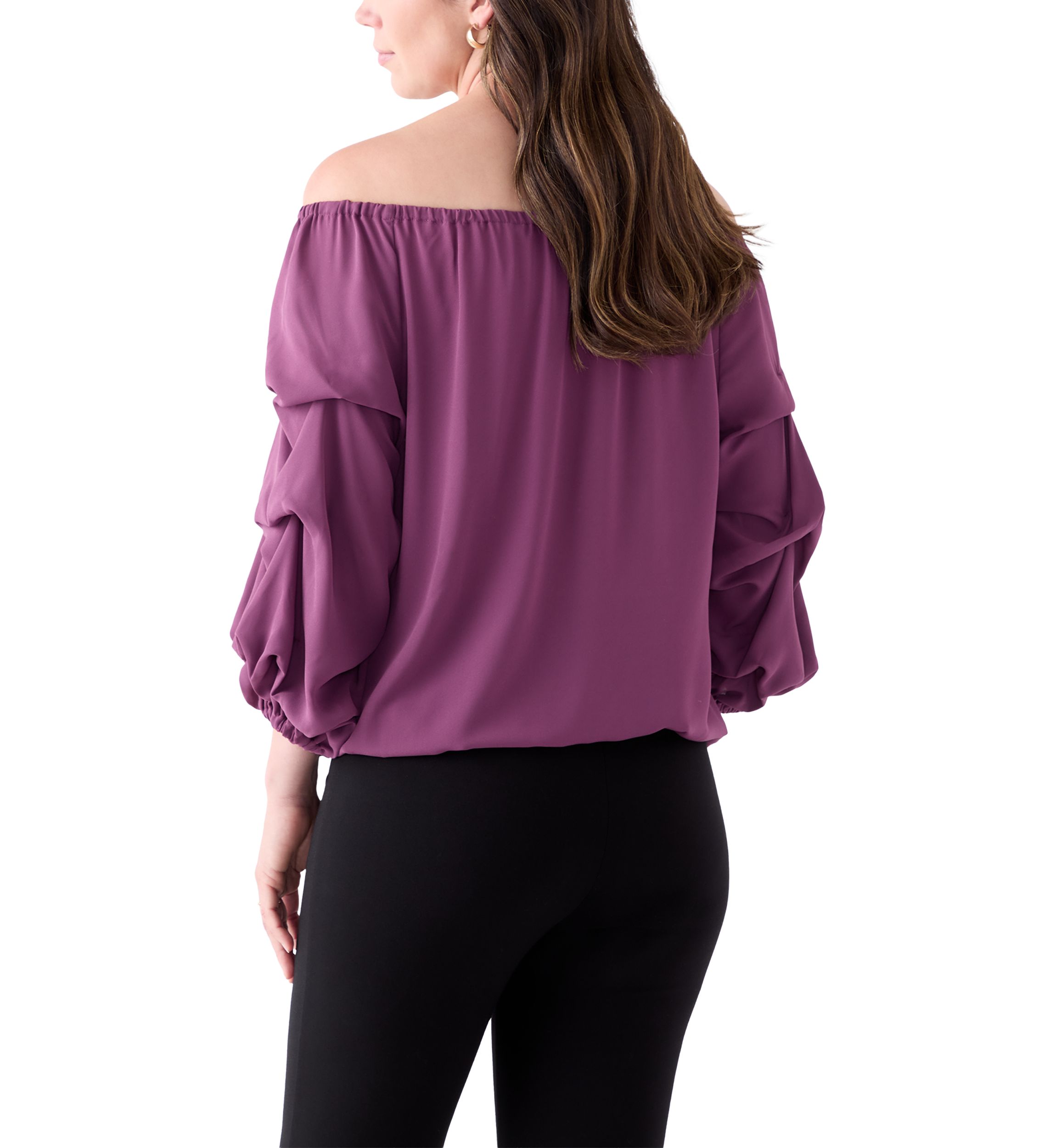  Womens Off the Shoulder Cha Cha Sleeve Blouse 