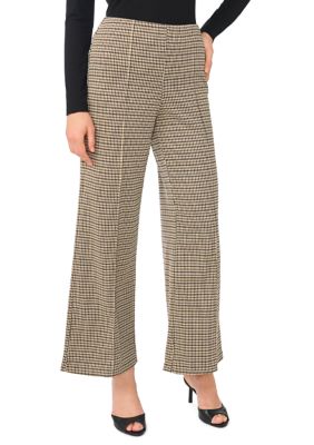 Vince Camuto Women's Wide Leg Seam Ponte Pants, XL