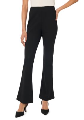 Vince Camuto Women's Pull On Flare Ponte Pants