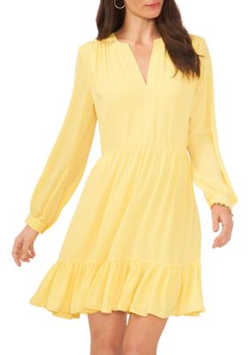 Vince camuto long sleeve dresses sales