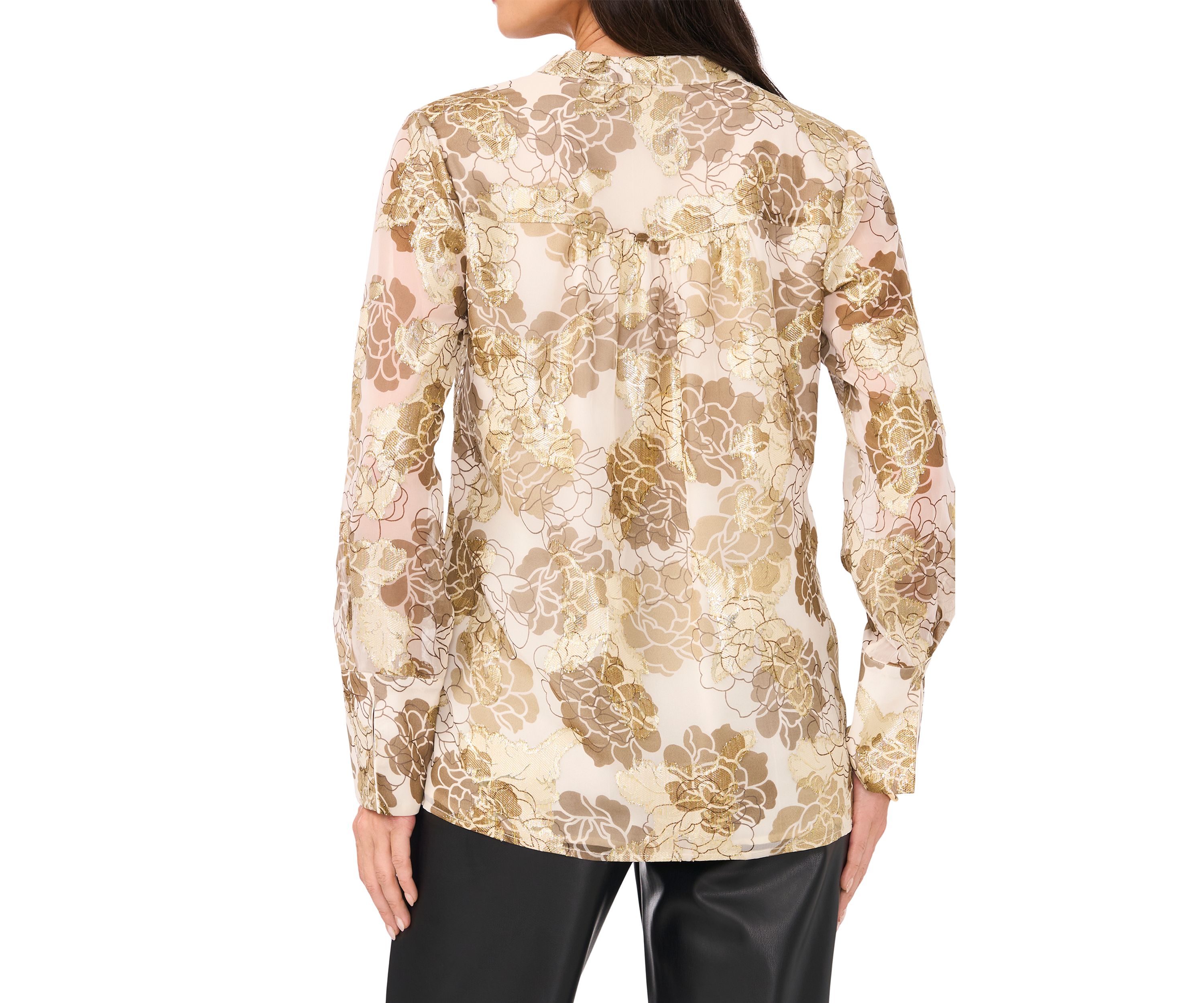 Womens Split Sleeve Blouse