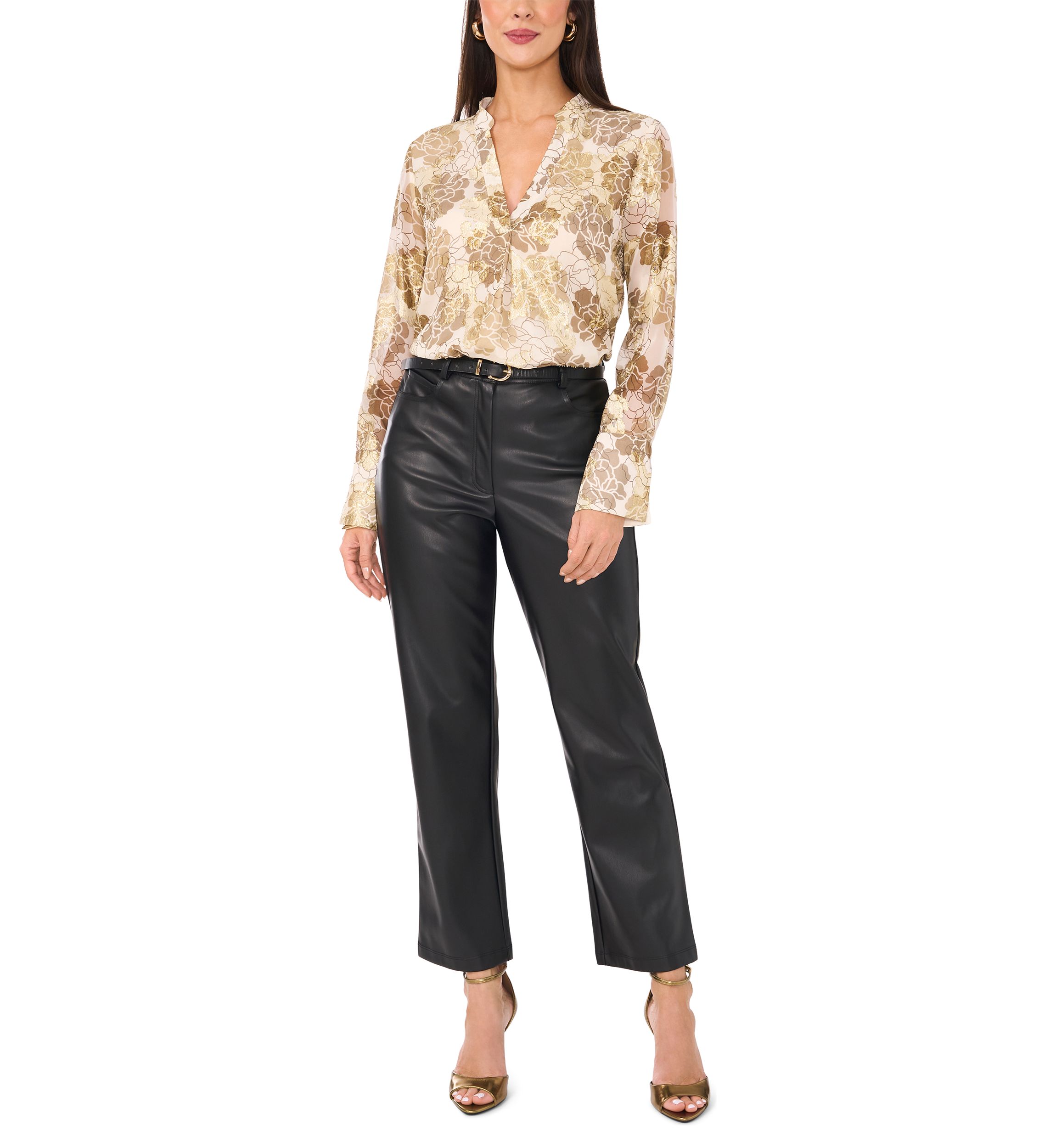 Womens Split Sleeve Blouse