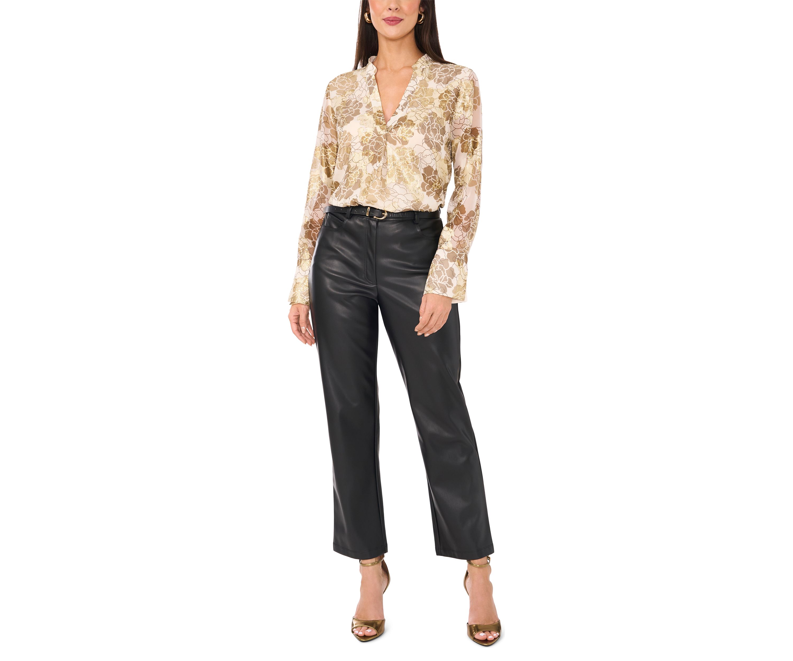 Womens Split Sleeve Blouse