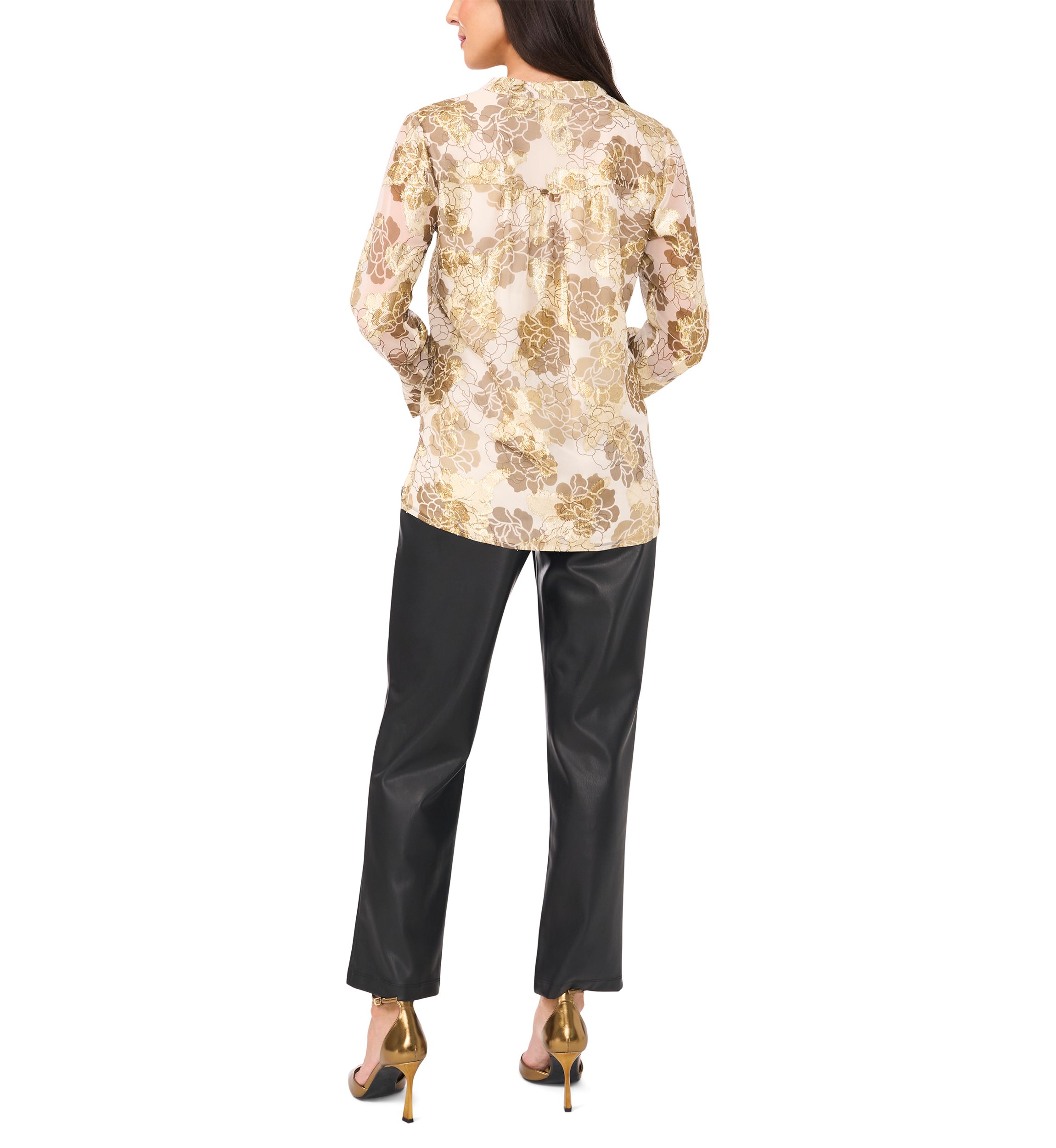 Womens Split Sleeve Blouse