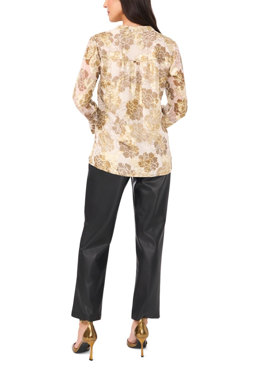 Womens Split Sleeve Blouse