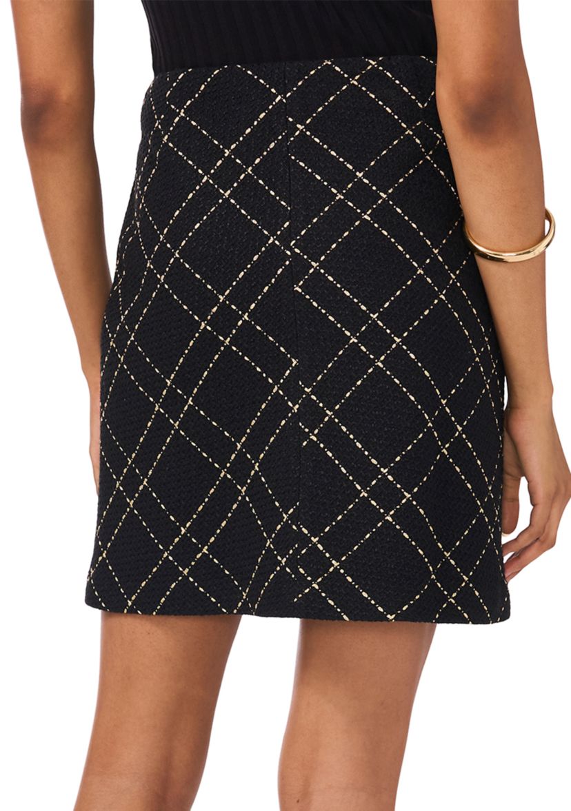Womens Tweed Short Skirt