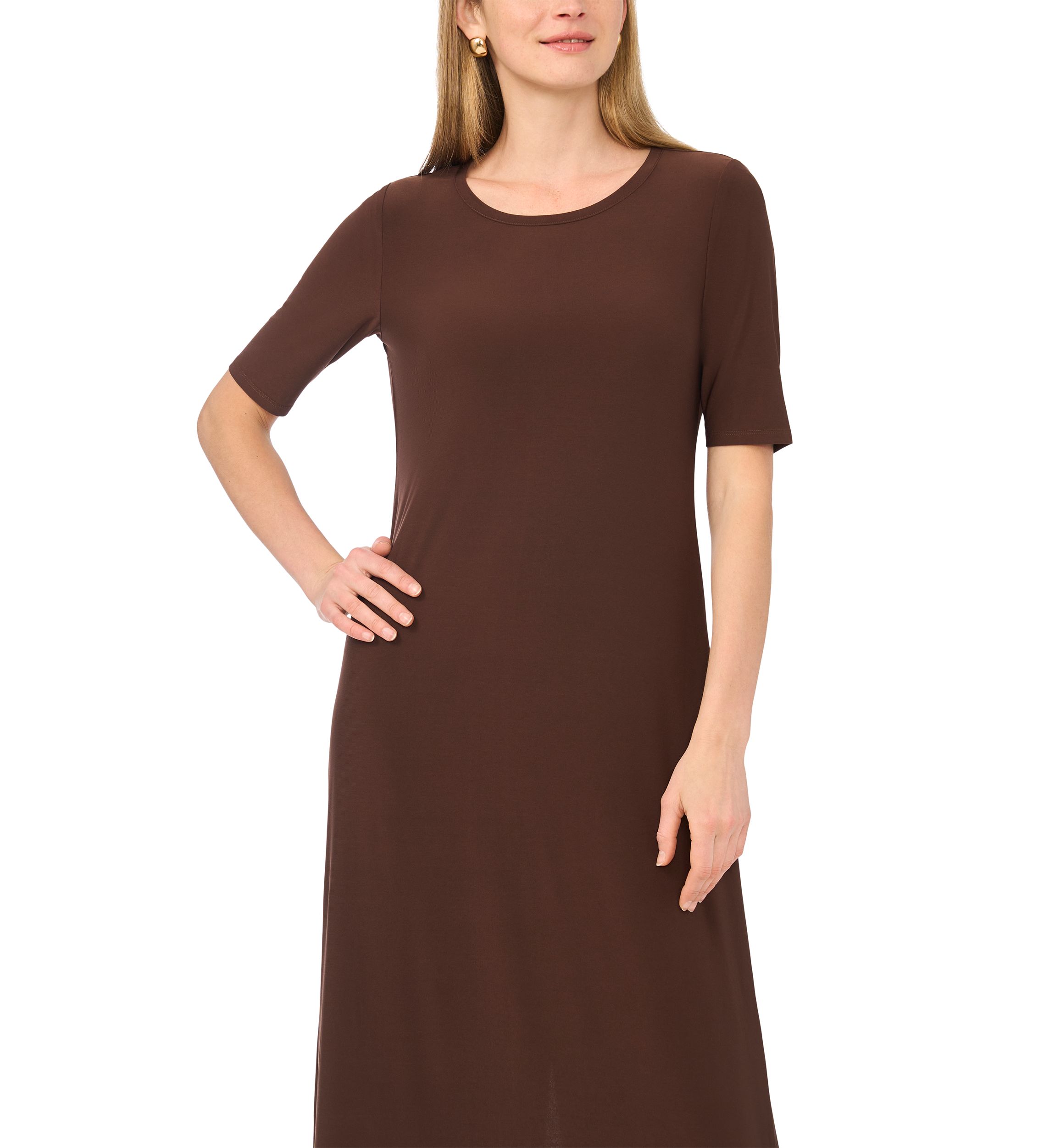 vince camuto brown dress Women's Solid Midi this pair takes tailored GOLD MINI TULLE DRESS Black Lace Bodycon Round Size:Z Belk