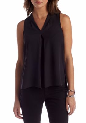 Vince Camuto Front Pleat Blouse | belk