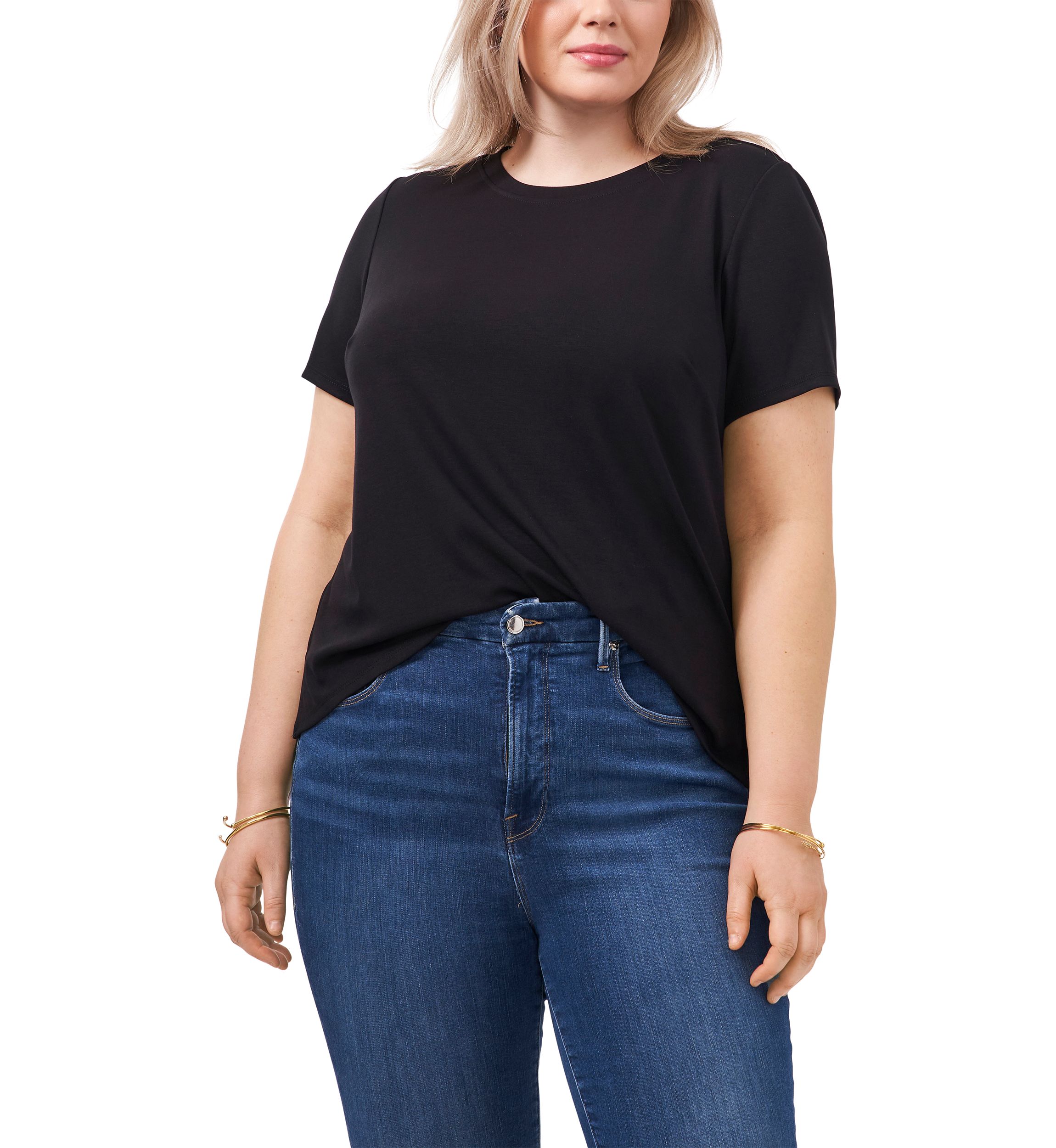 Plus Size Crew Neck T-Shirt