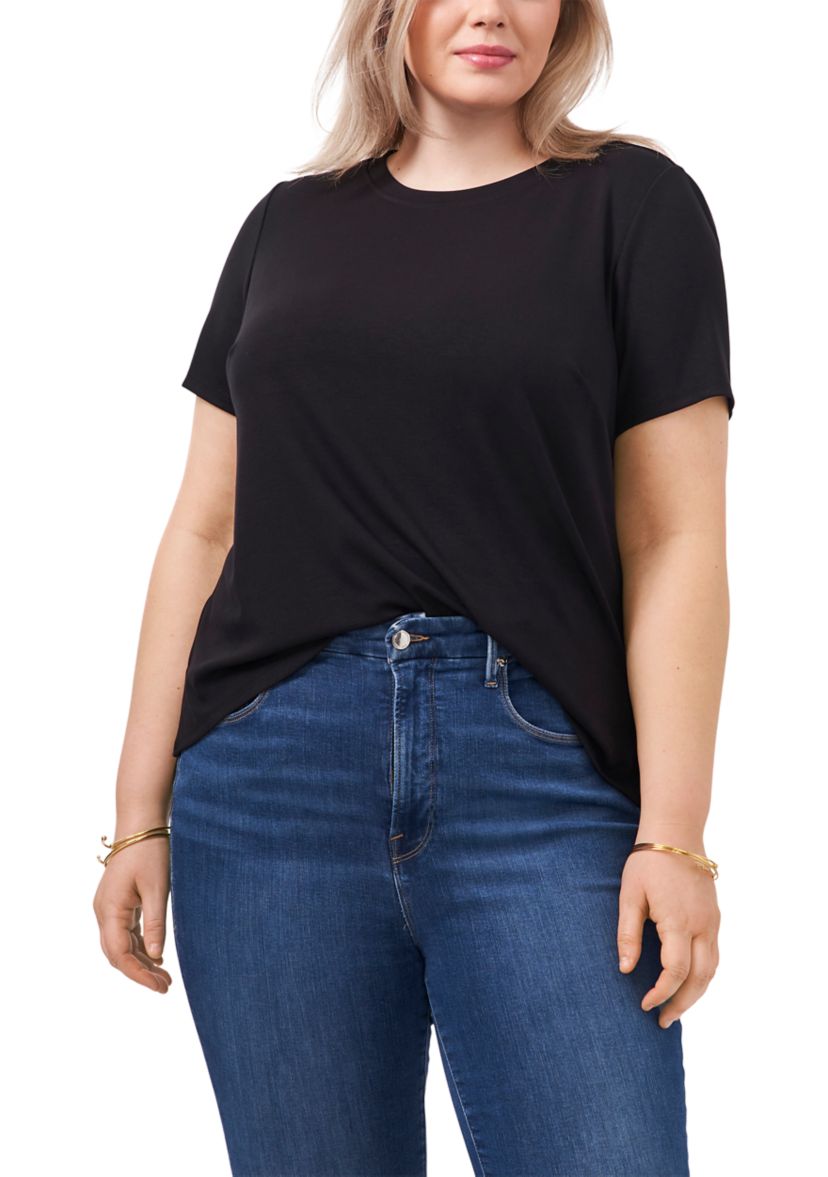 Plus Size Crew Neck T-Shirt