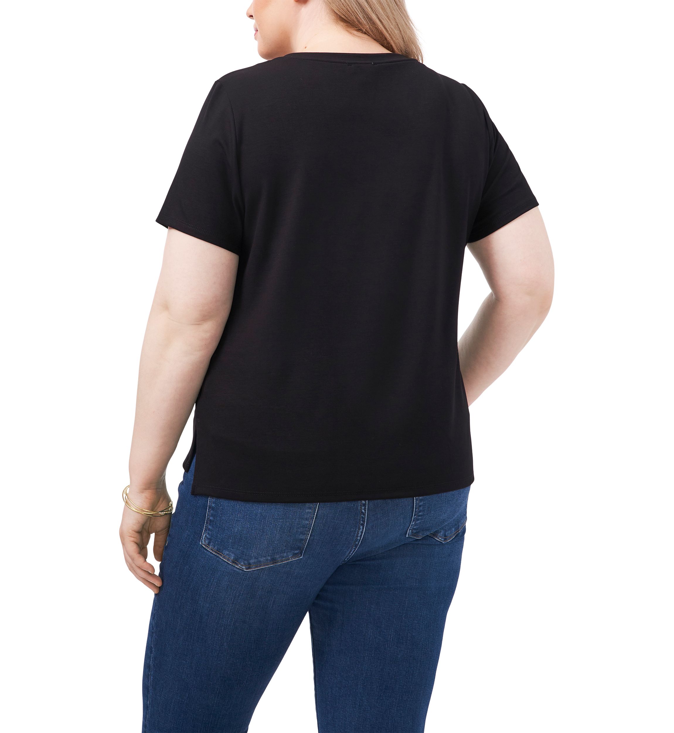 Plus Size Crew Neck T-Shirt