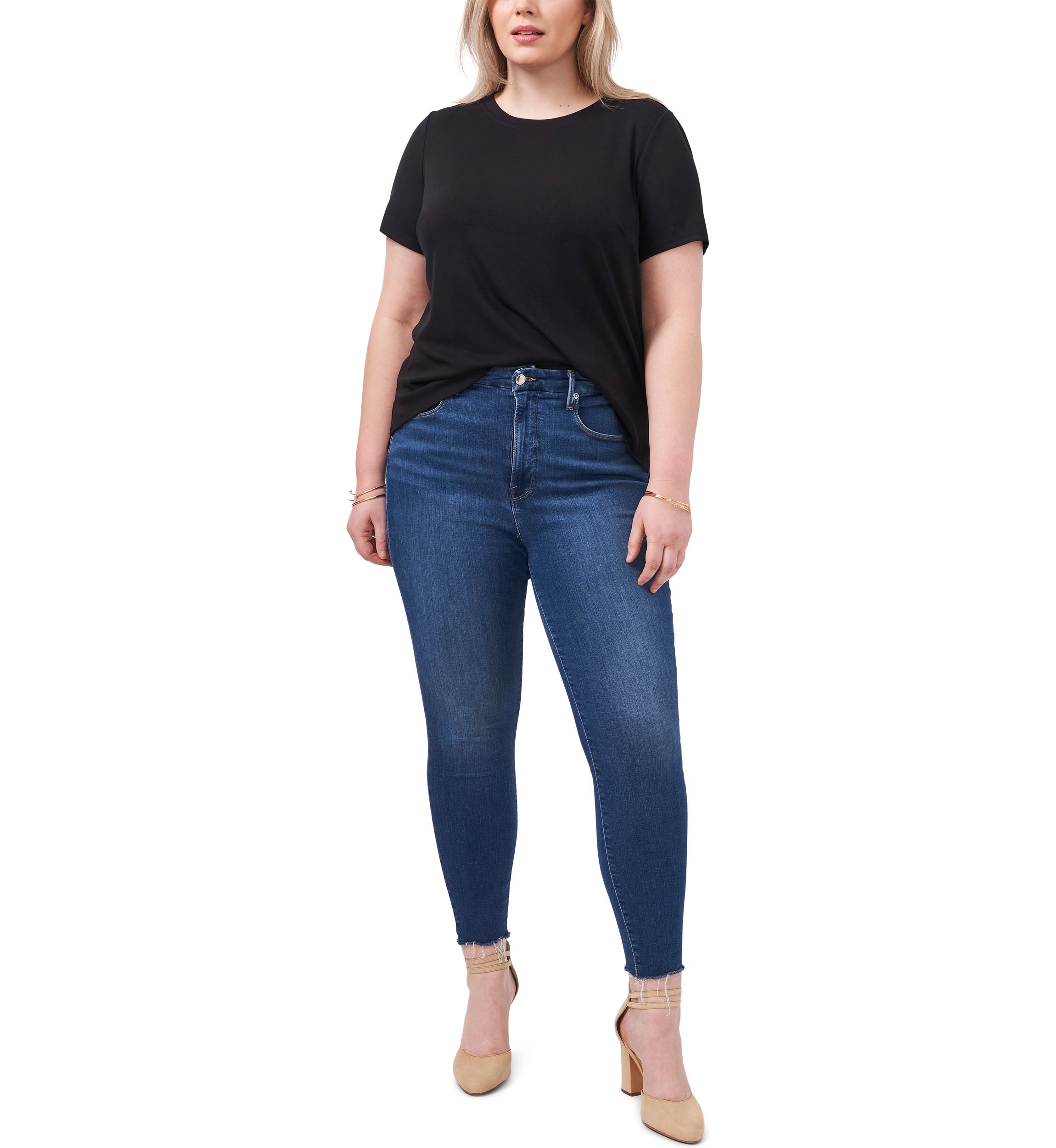 Plus Size Crew Neck T-Shirt