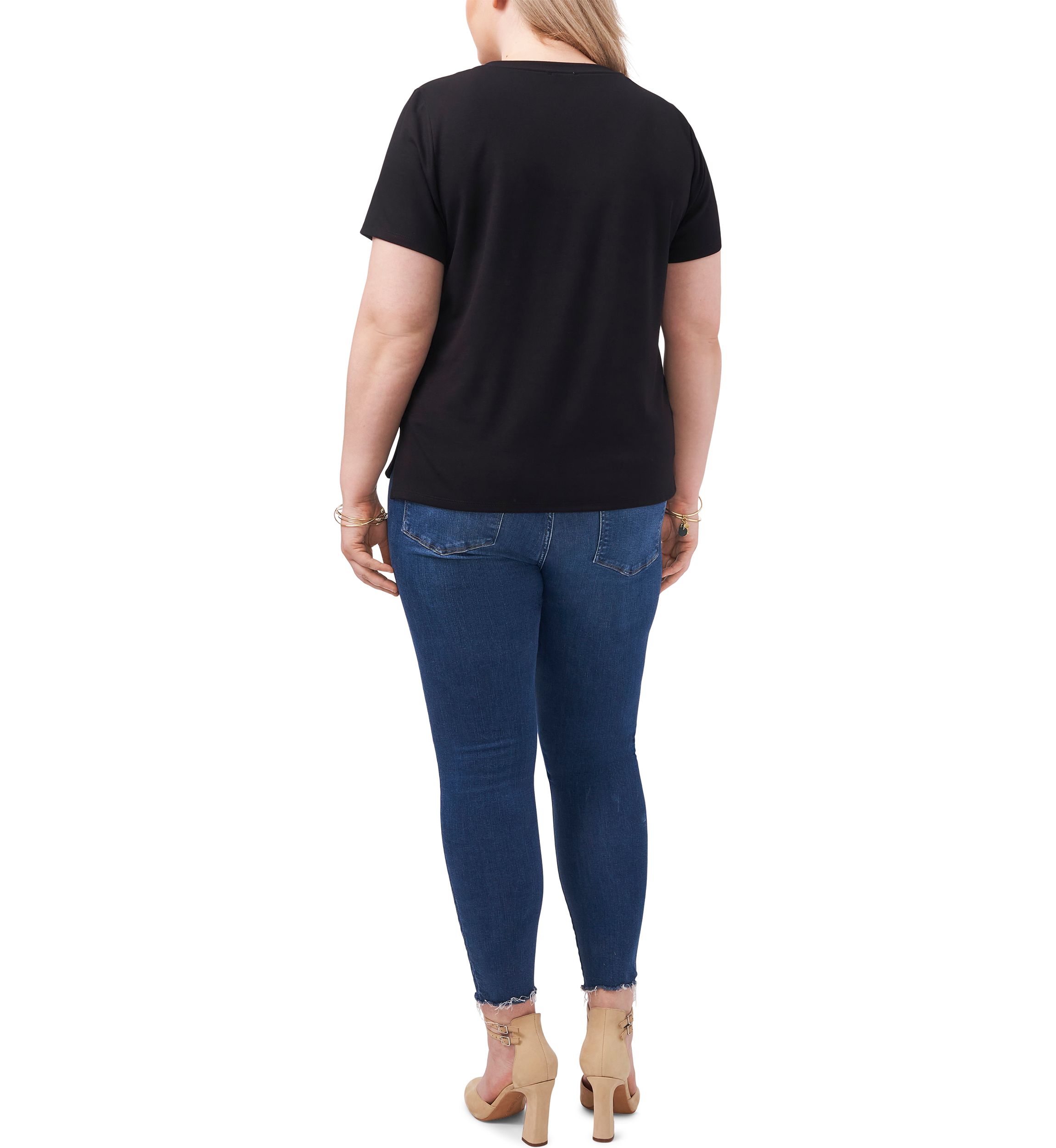Plus Size Crew Neck T-Shirt