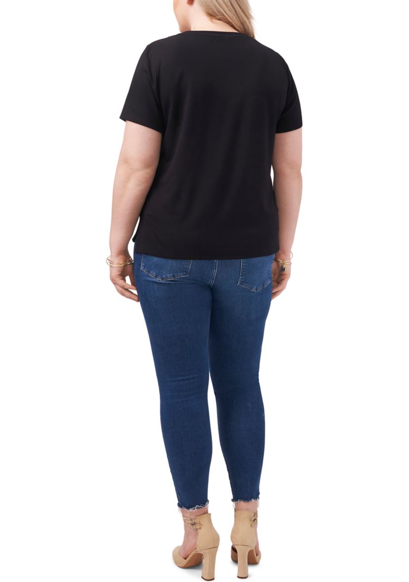Plus Size Crew Neck T-Shirt