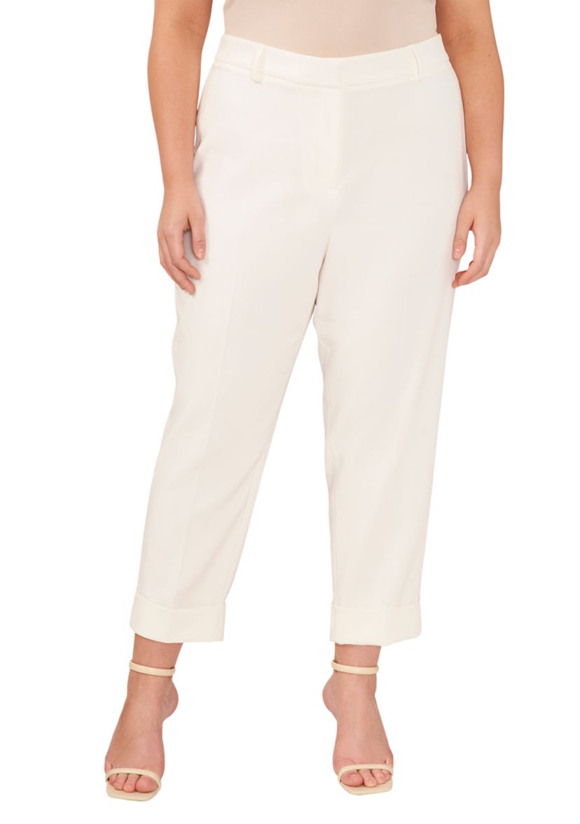 Plus Size Wide Leg Pants