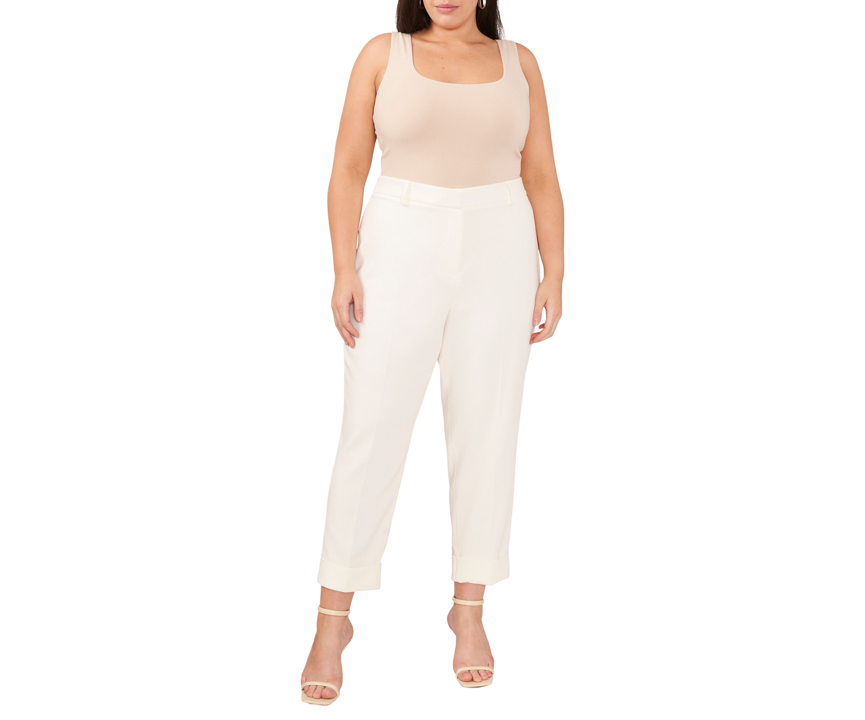 Plus Size Wide Leg Pants