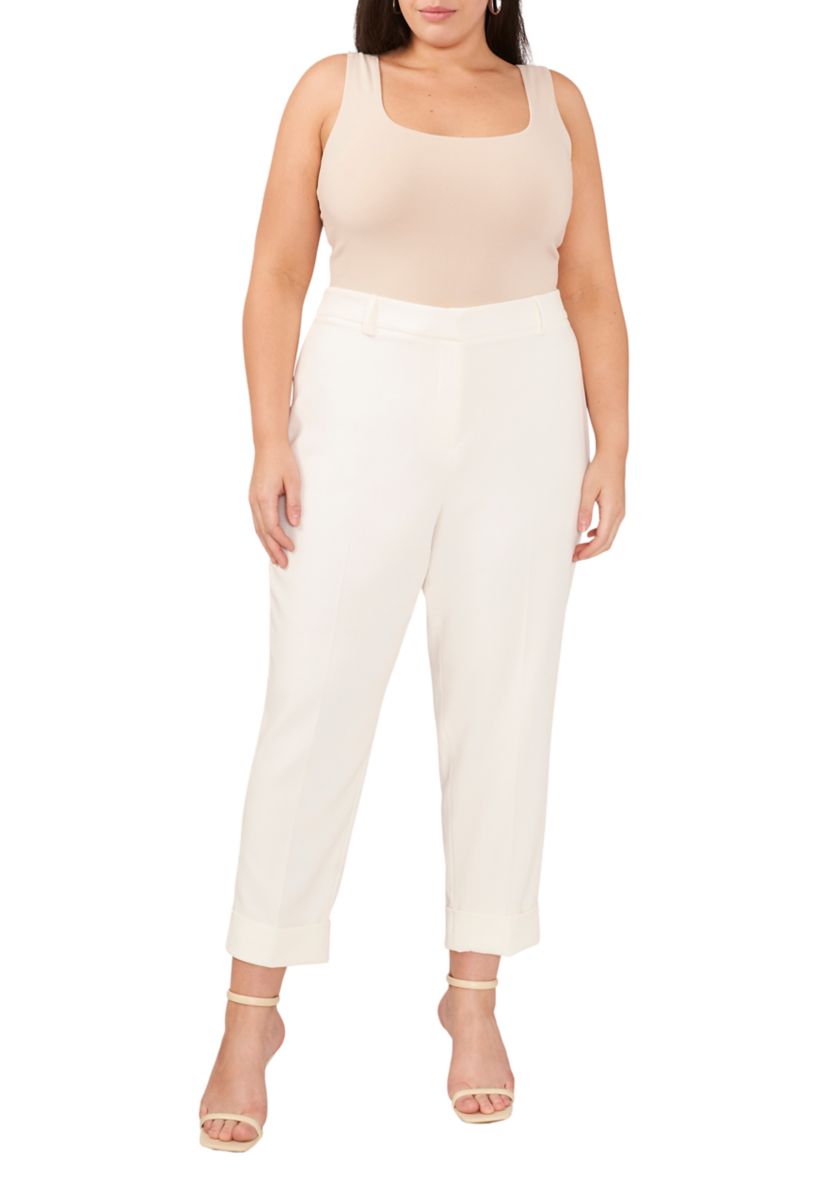 Plus Size Wide Leg Pants