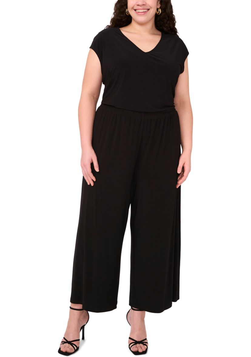 Womens Short Sleeve V-Neck Top 
