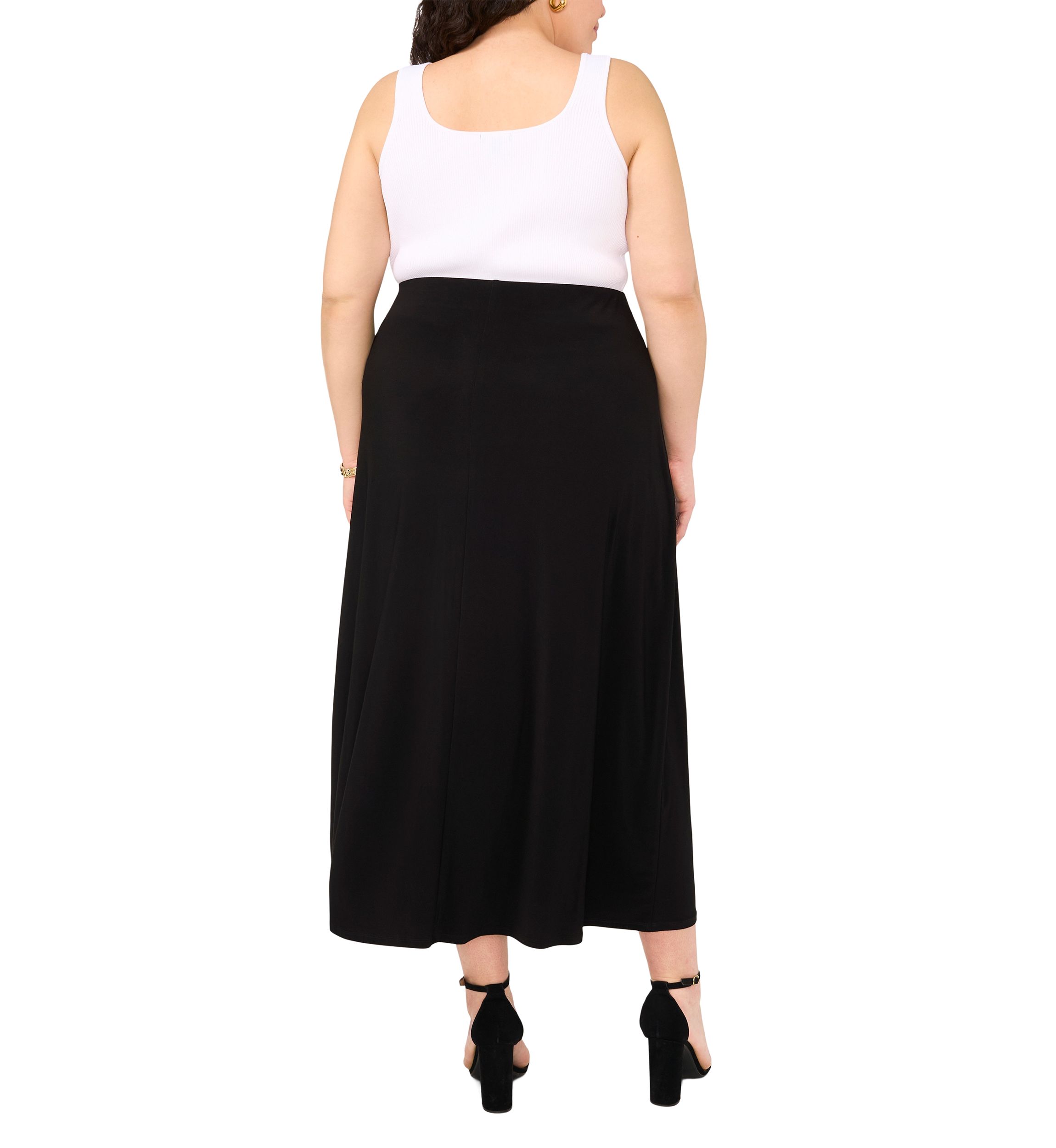 Plus Size Maxi Skirt