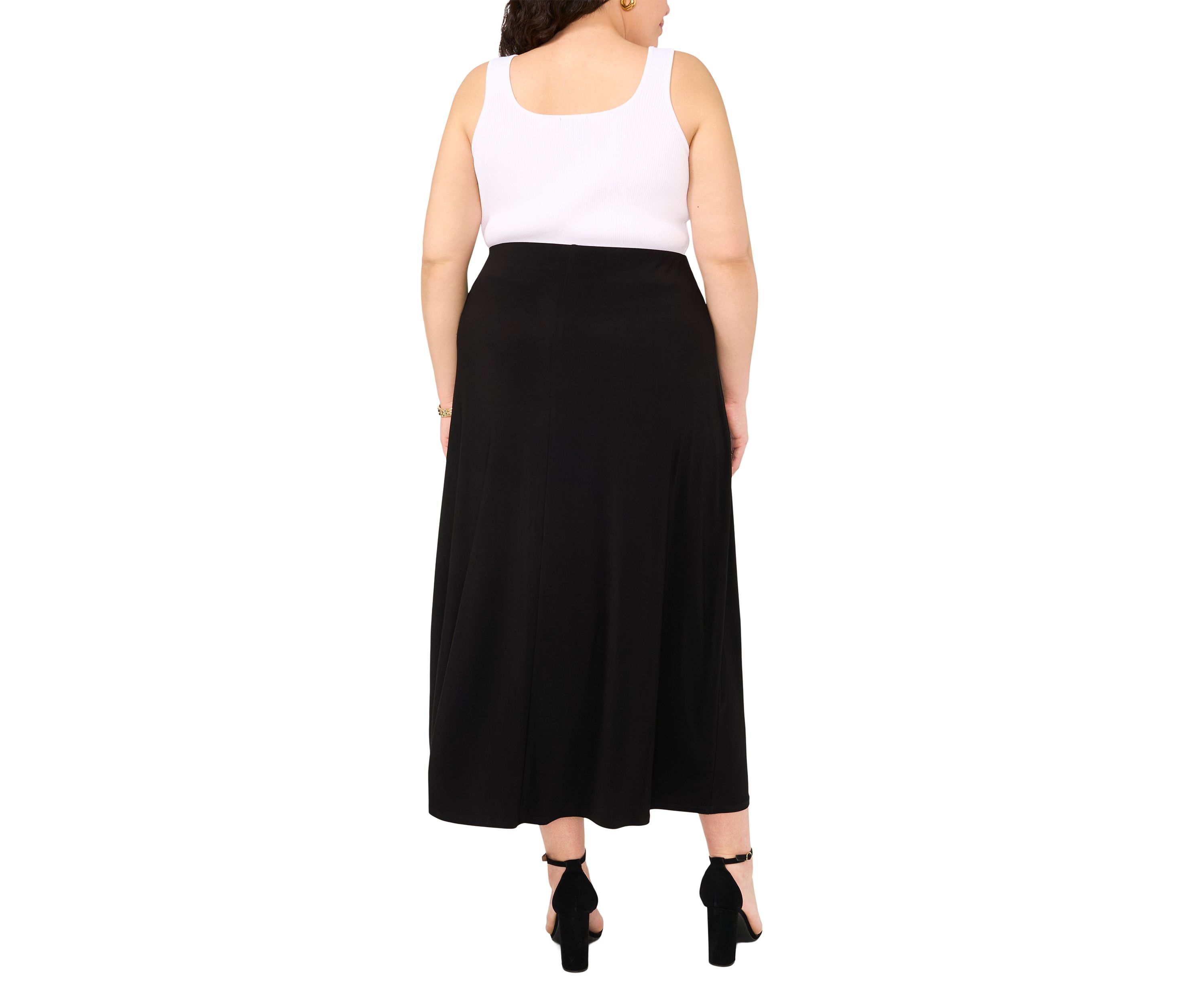 Plus Size Maxi Skirt
