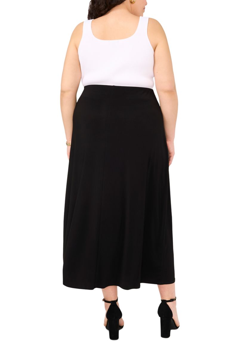 Plus Size Maxi Skirt