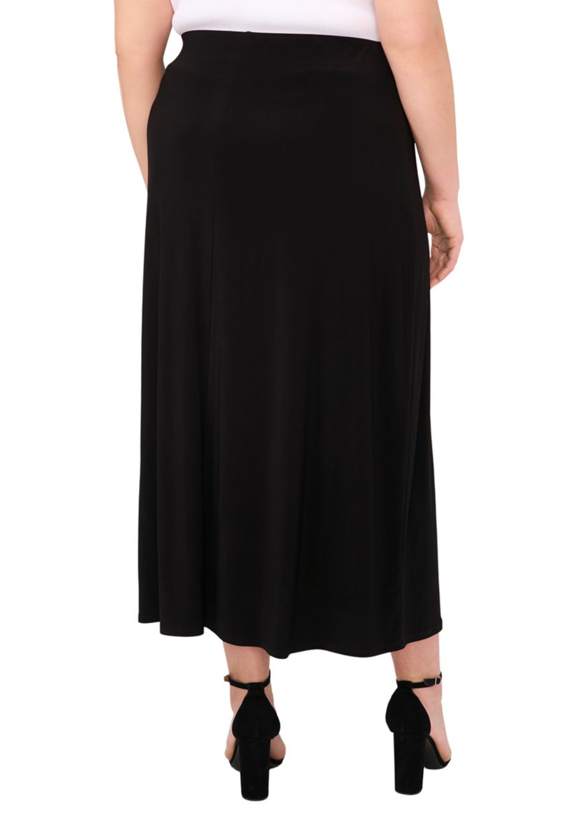 Plus Size Maxi Skirt