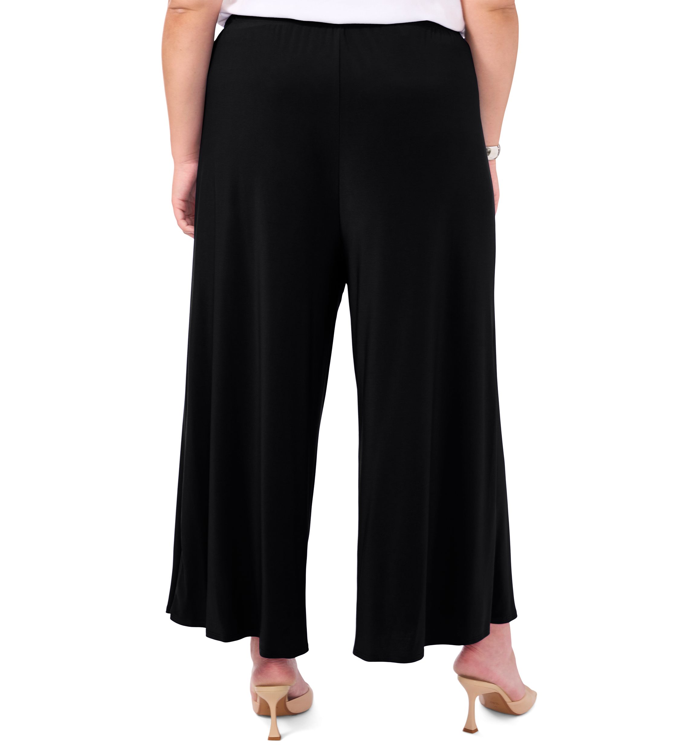 Plus Size Wide Leg Pants