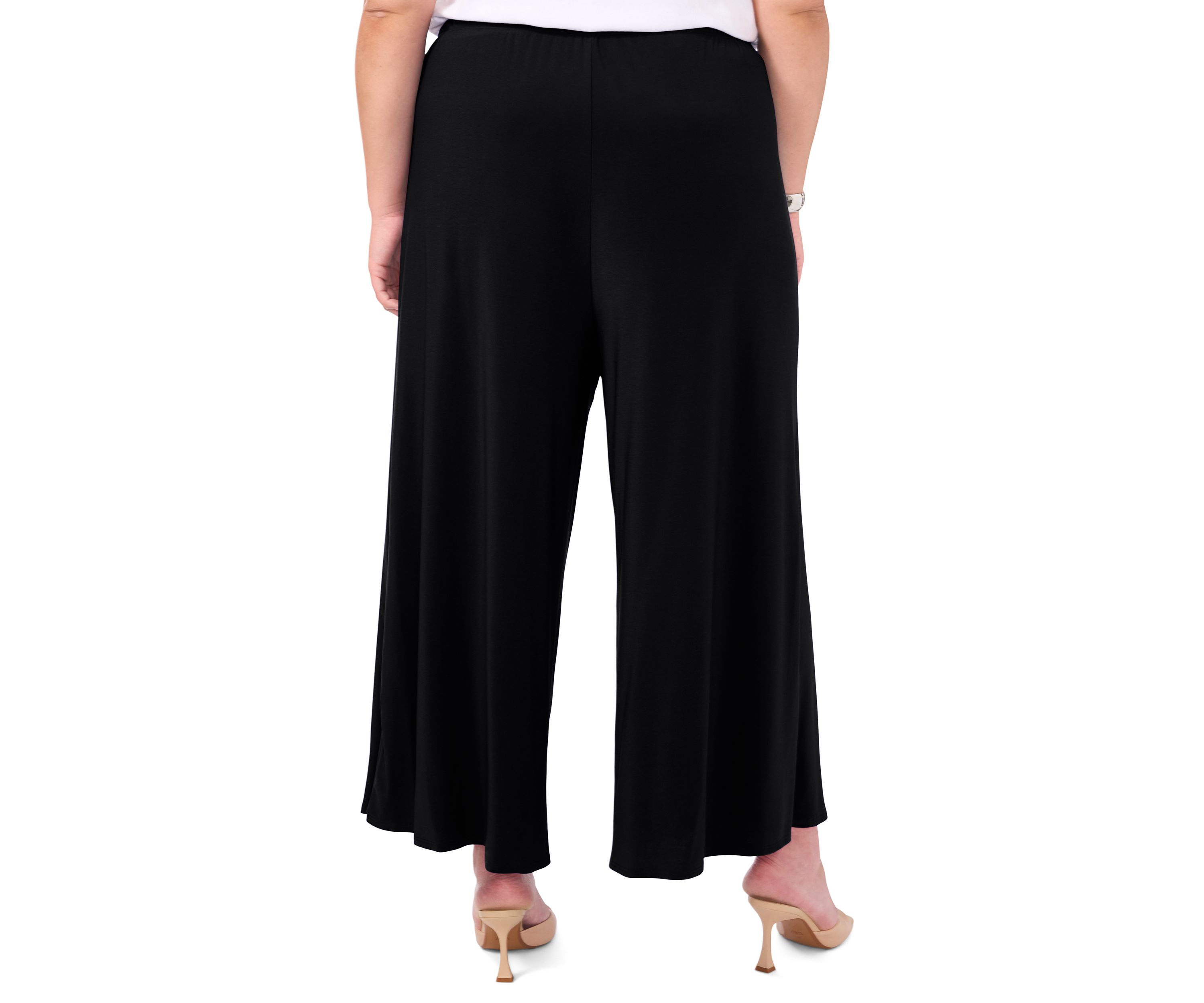 Plus Size Wide Leg Pants