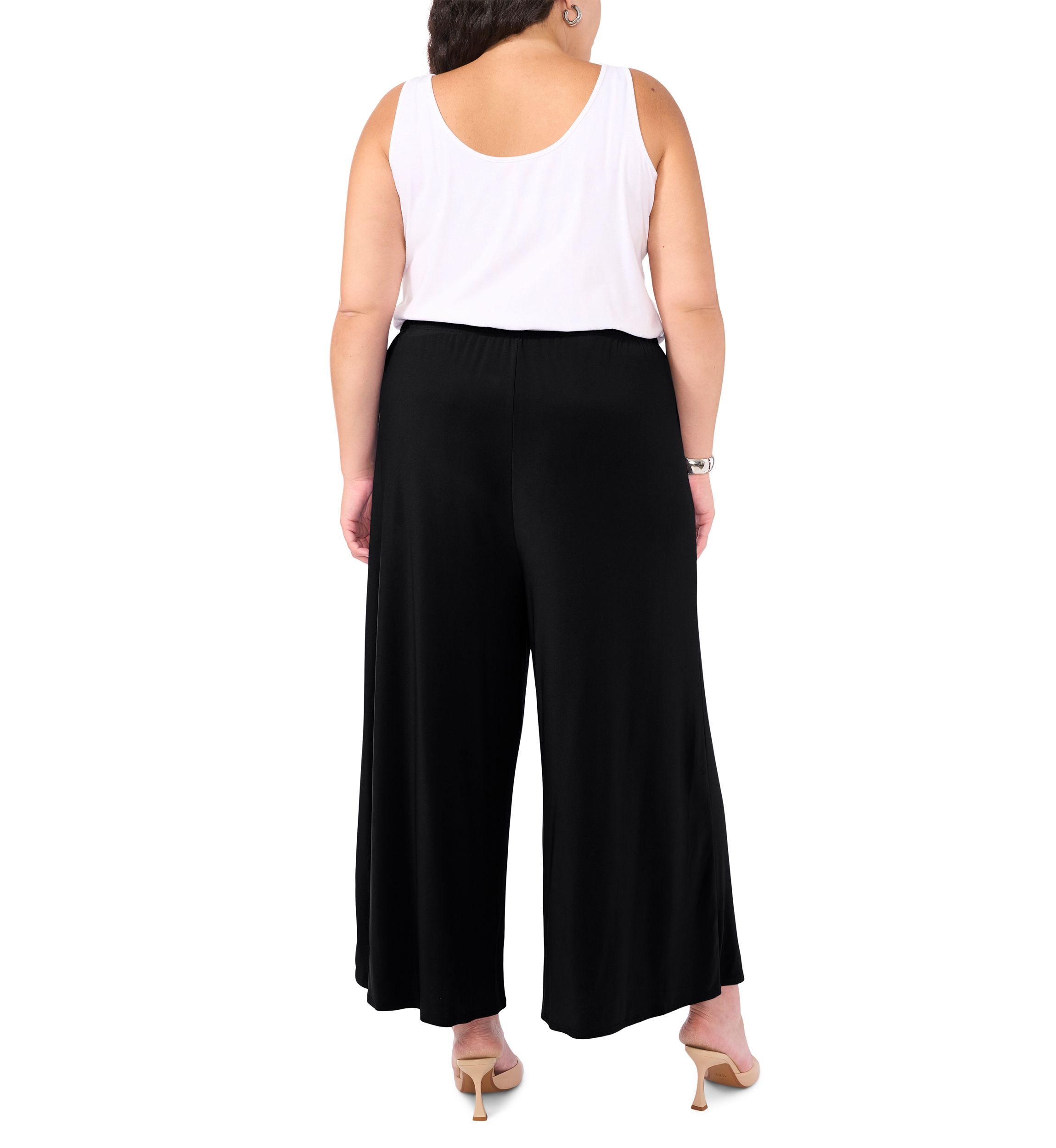 Plus Size Wide Leg Pants